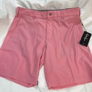 Walter Hagen Men's 9" Inseam Performance 11 Micro Lines Golf Shorts Size 34